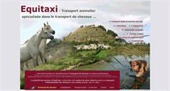 Desktop Screenshot of equitaxi.com