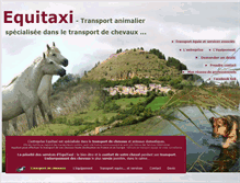 Tablet Screenshot of equitaxi.com